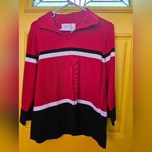 Liz Clairborne Liz Sports top Sz Large